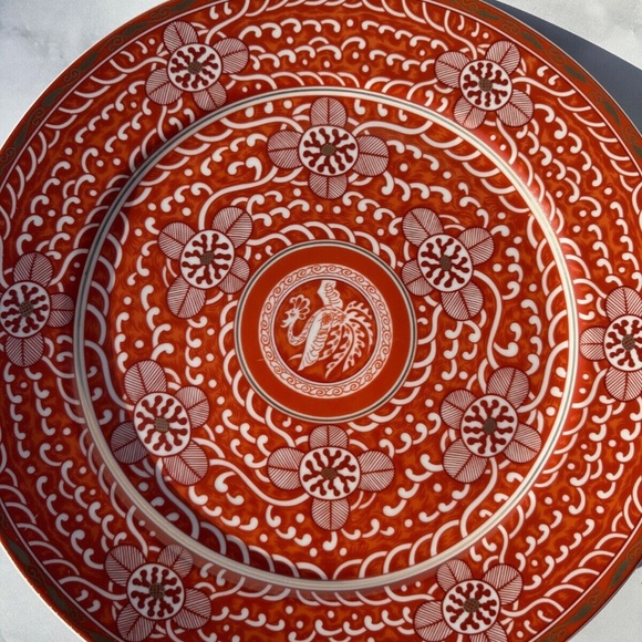 Imperial Brocade Georges Briard Serving Platter 12" Vintage 1960s - Picture 2 of 6